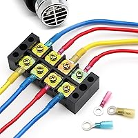 Vista 5 de 260 piezas de kit de conectores de cable termorretráctil - Conectores eléctricos marinos y automotrices - Juego de terminales de crimpado
