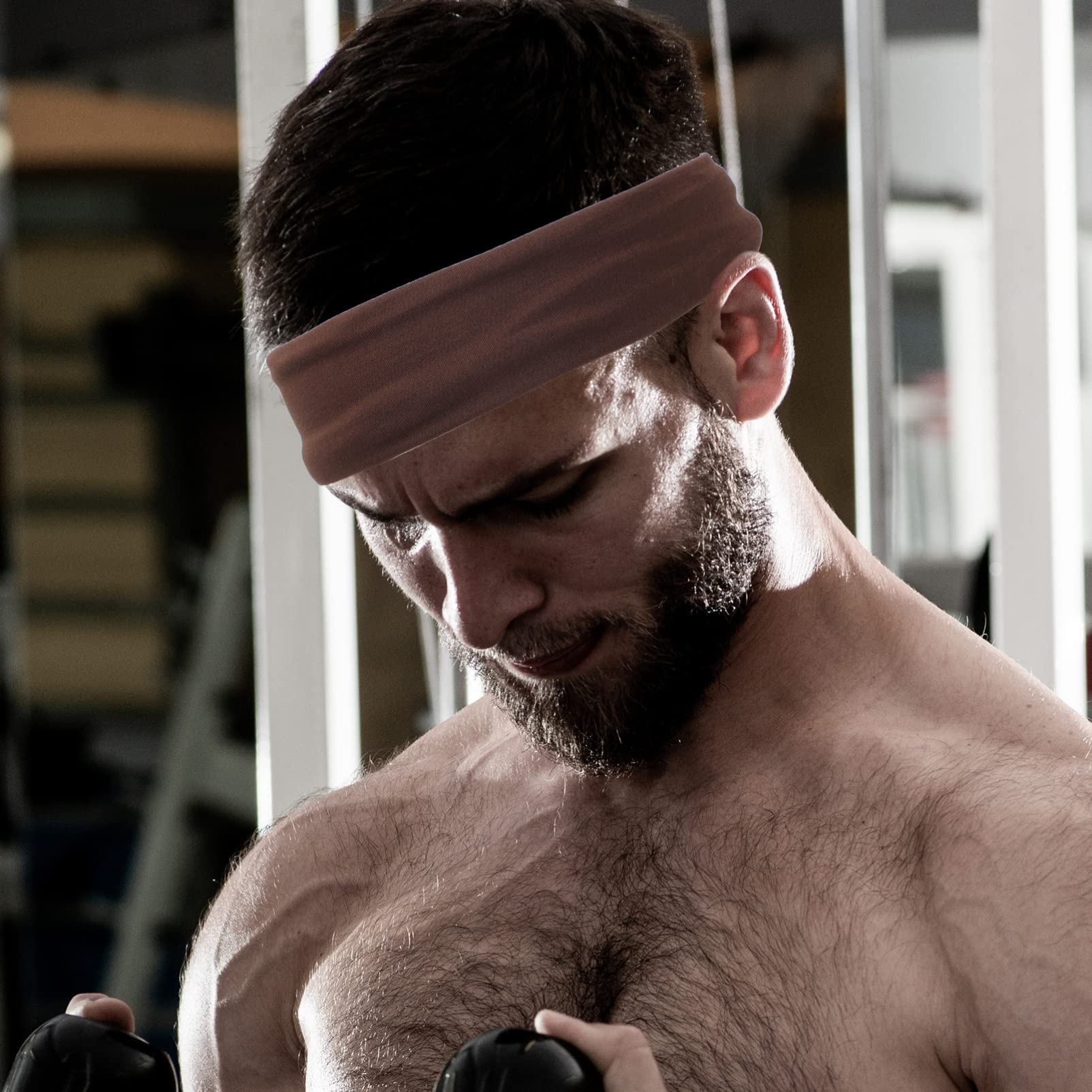 FOMIYES 3 Set di Fasce per alla Moda da Uomo Flessibili per Corsa E Yoga con Anti-sudore 6 Pezzi*3