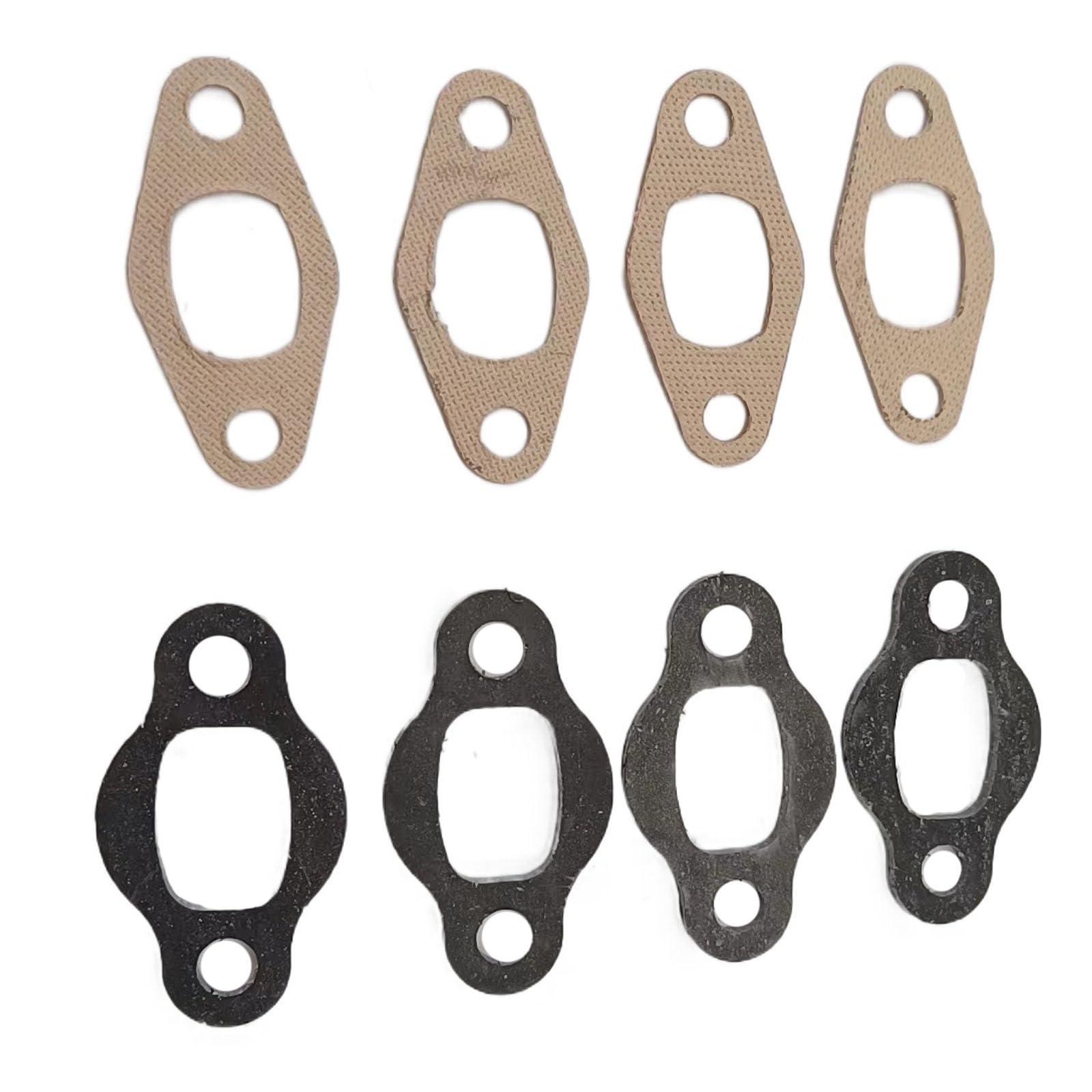 Black Offset Intake Manifold Gasket For 49cc 66cc 80cc Motorized Bicycle - Fits 32-40mm Cylinder