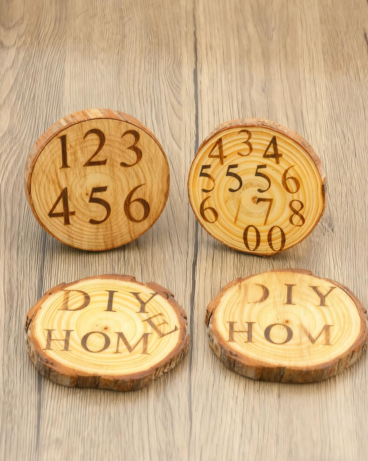 Holzbrennen-Buchstaben-Set, 26 Stück, Alphabet-Markenstempel für Holz, Leder, Hüte, Grillbrot, mit einem 60 W elektrischen Brandeisen (1,2 cm, 10 Zahlen)