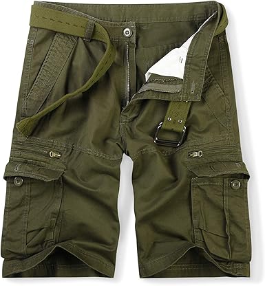 ochenta men's cotton cargo shorts