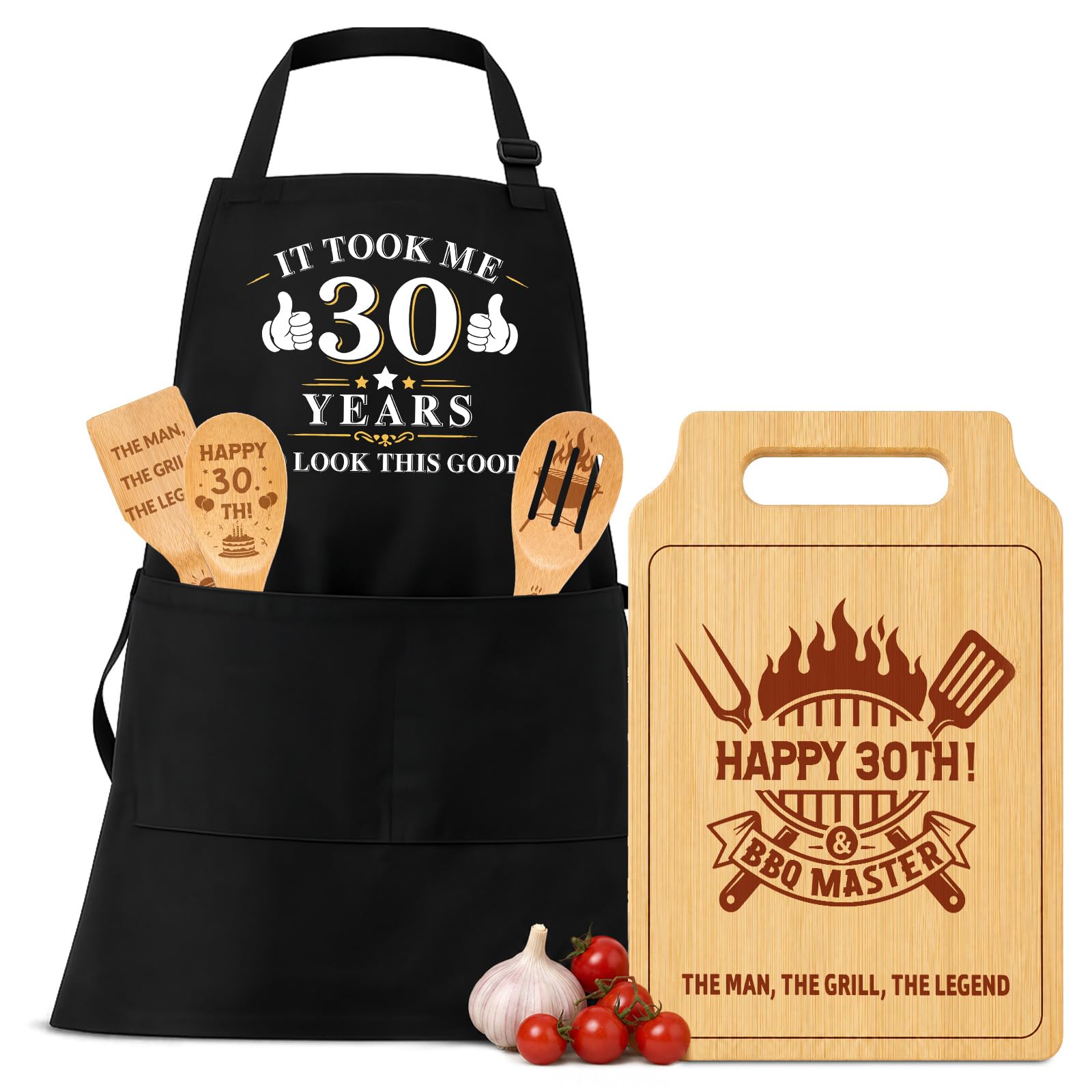 Giftota 30th Birthday Gifts for Men, Funny BBQ Birthday Gifts for Men