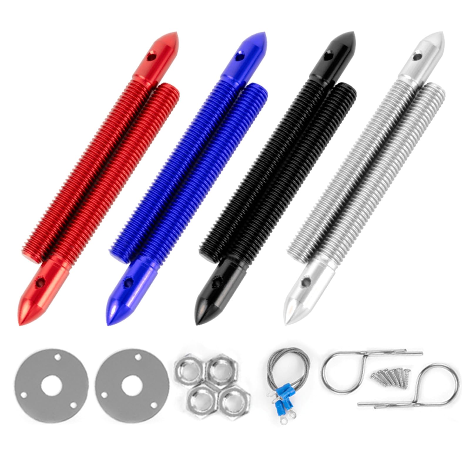 Amazon | 車のボンネットロックラッチエンジンカバーセキュリティ保護