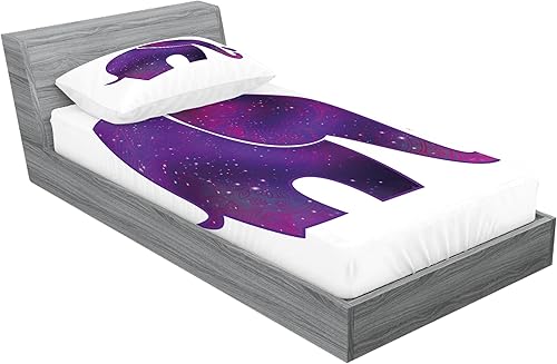 Miniatura 185 de Ambesonne - Juego de sábanas bajeras y fundas de almohada, diseño clásico botánico, plantas de jardín vintage, juego de 3 piezas con estampado