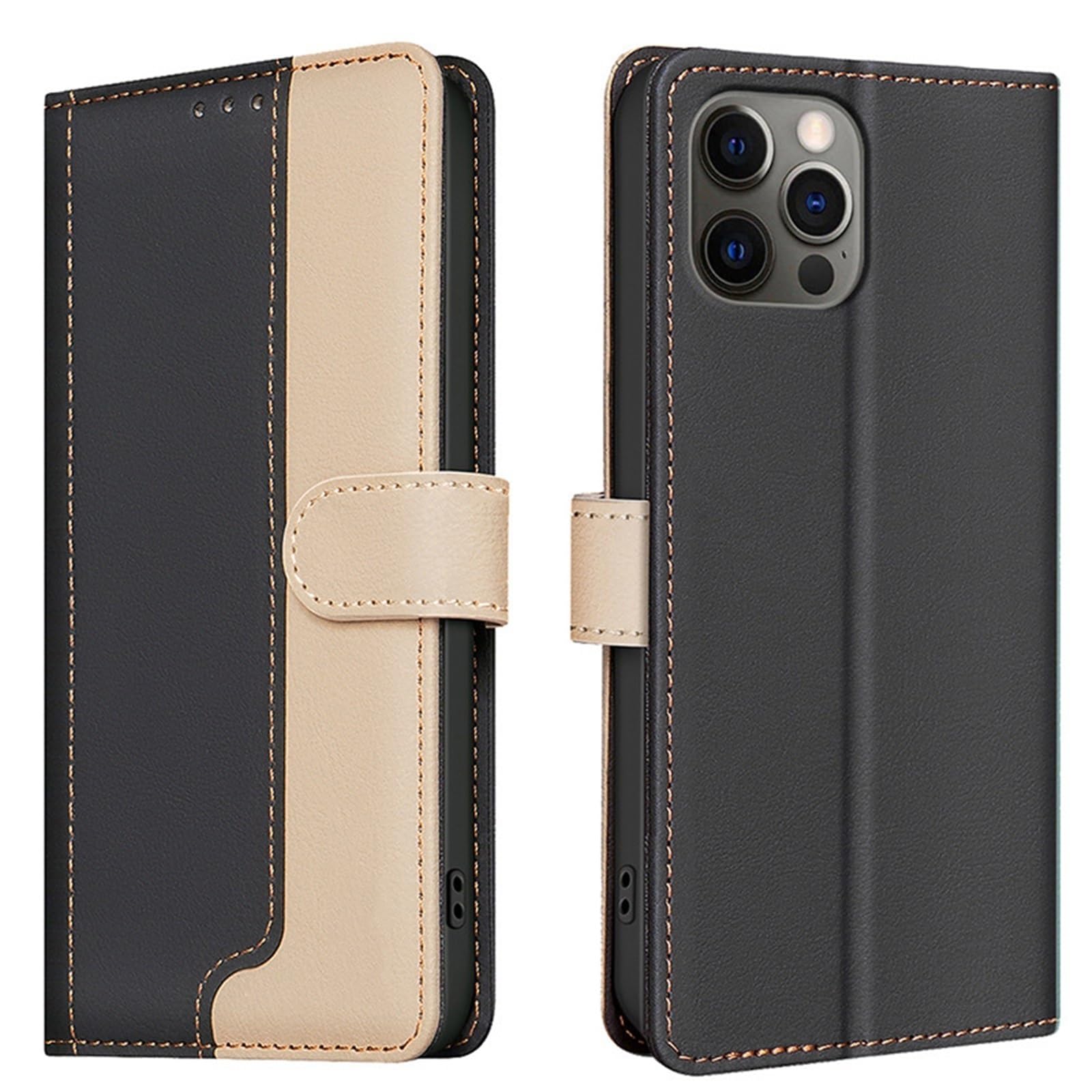 Etui Antivol iPhone 16 Plus Housse Portefeuille Fine Anti Dérapant