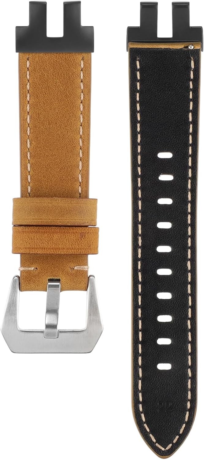 Replacement Cowhide leather Watch Band Strap For Jamaica Ubuy