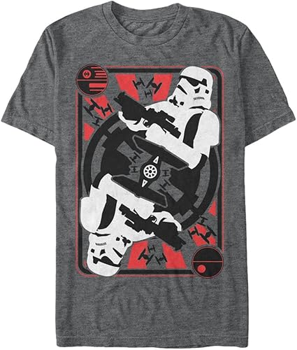 Star Wars Men's Trooper Card Graphic T-Shirt