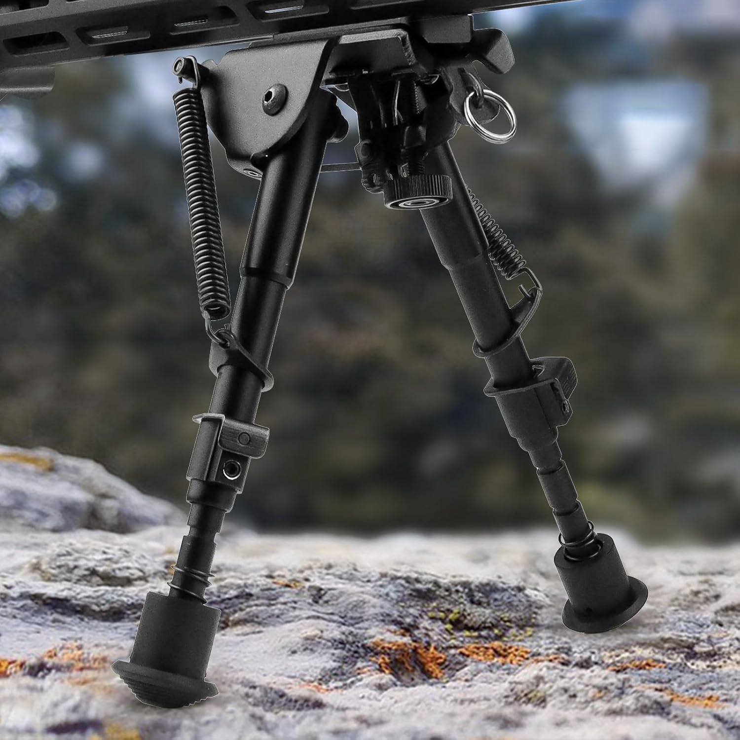 Besrilien Rifle Bipod Compatible with Mlok Bipod for Rifle 6-9 Inches with Adapter