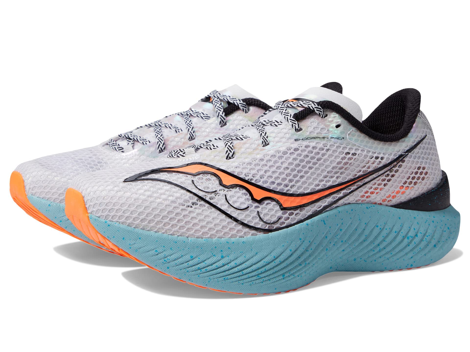 Saucony ENDORPHIN PRO3　27cm Saucony Men's Endorphin Pro 3 Fog/Viziorange UK10 : Amazon.in: Fashion