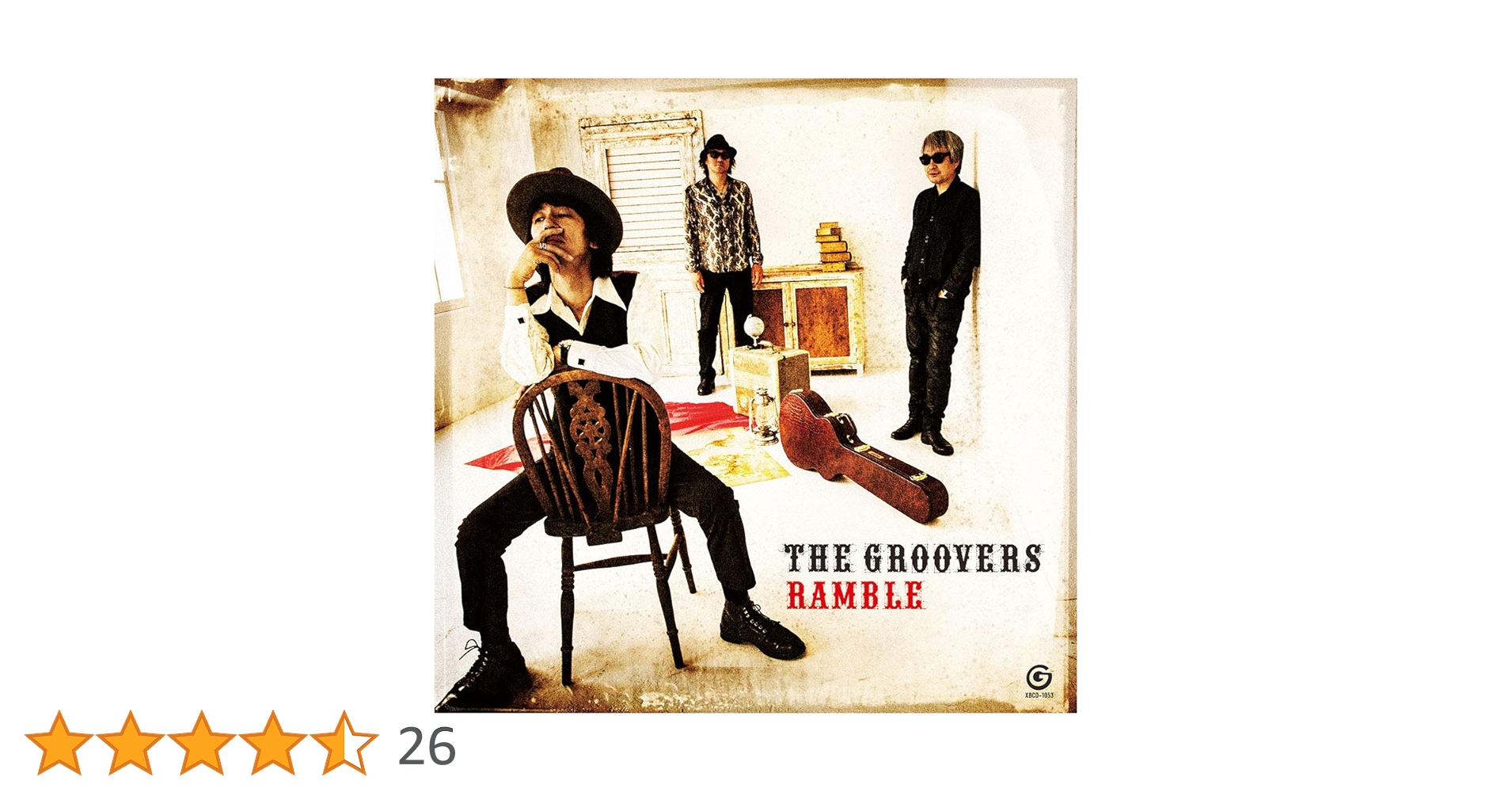 最終値下 108 THE GROOVERS グルーバーズ 入手困難 CDアルバム THE GROOVERS ザ・グルーヴァーズ 1000枚限定盤 / メロディ