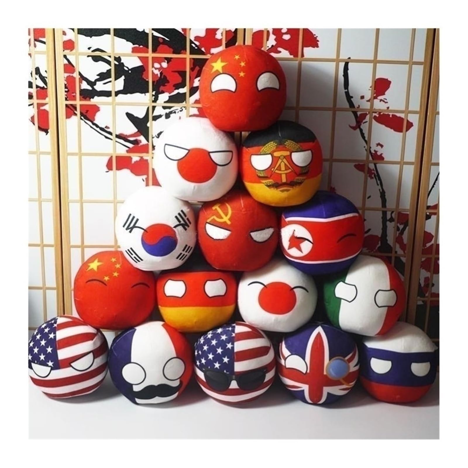 ぬいぐるみ Polandball plush dolls All USA Amazon.com: GANGKJDS 20cm,9cm Poland Ball Country Ball Albania