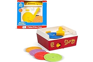 Fisher-Price Classics Record Player: Retro, Interactive Fun for Little Musicians