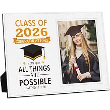 FLYAB Class of 2026 Picture Frame - Graduation Gifts 2026 for Men & Women Special Display for a Treasured Graduation Portrait Photo