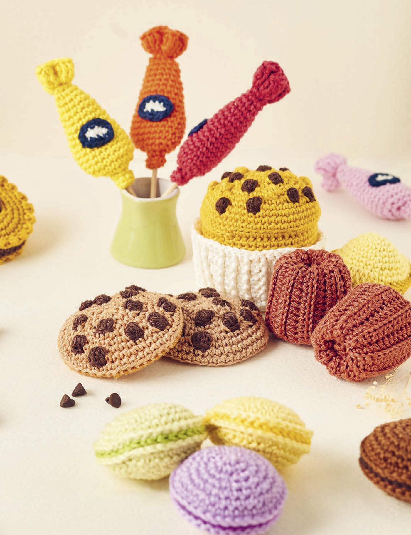 Délices sucrés au crochet - 40 pâtisseries et viennoiseries pour petits gourmands