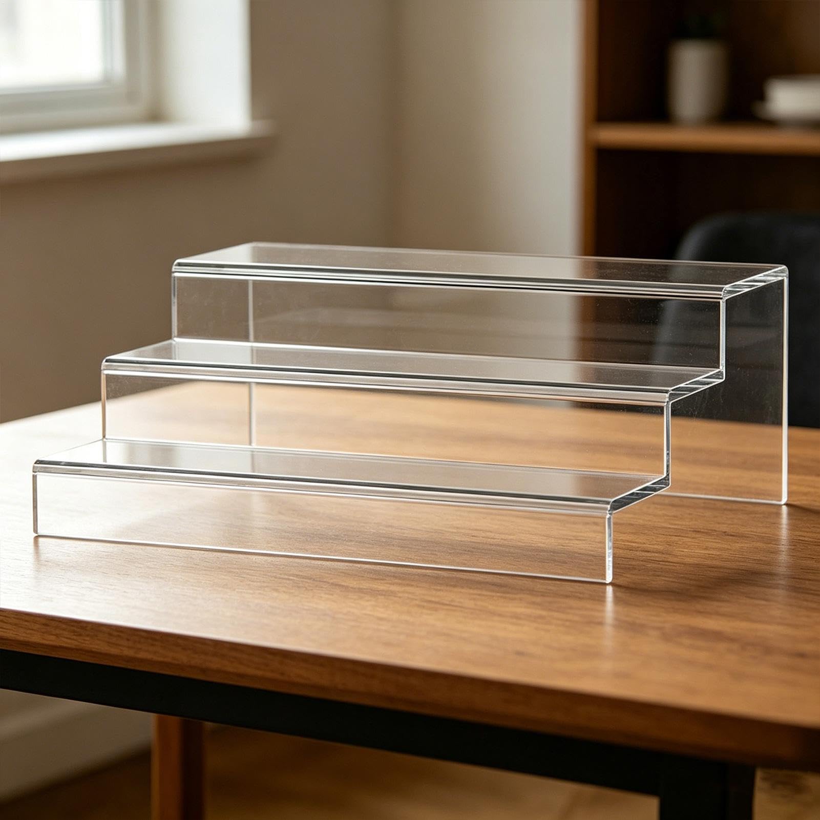 Organizador para Latas 3 Niveles Expandible con Asas | Organizador para Conservas en Encimera Para Cocina Hogar Maquillaje Comida Condimentos y Perfume