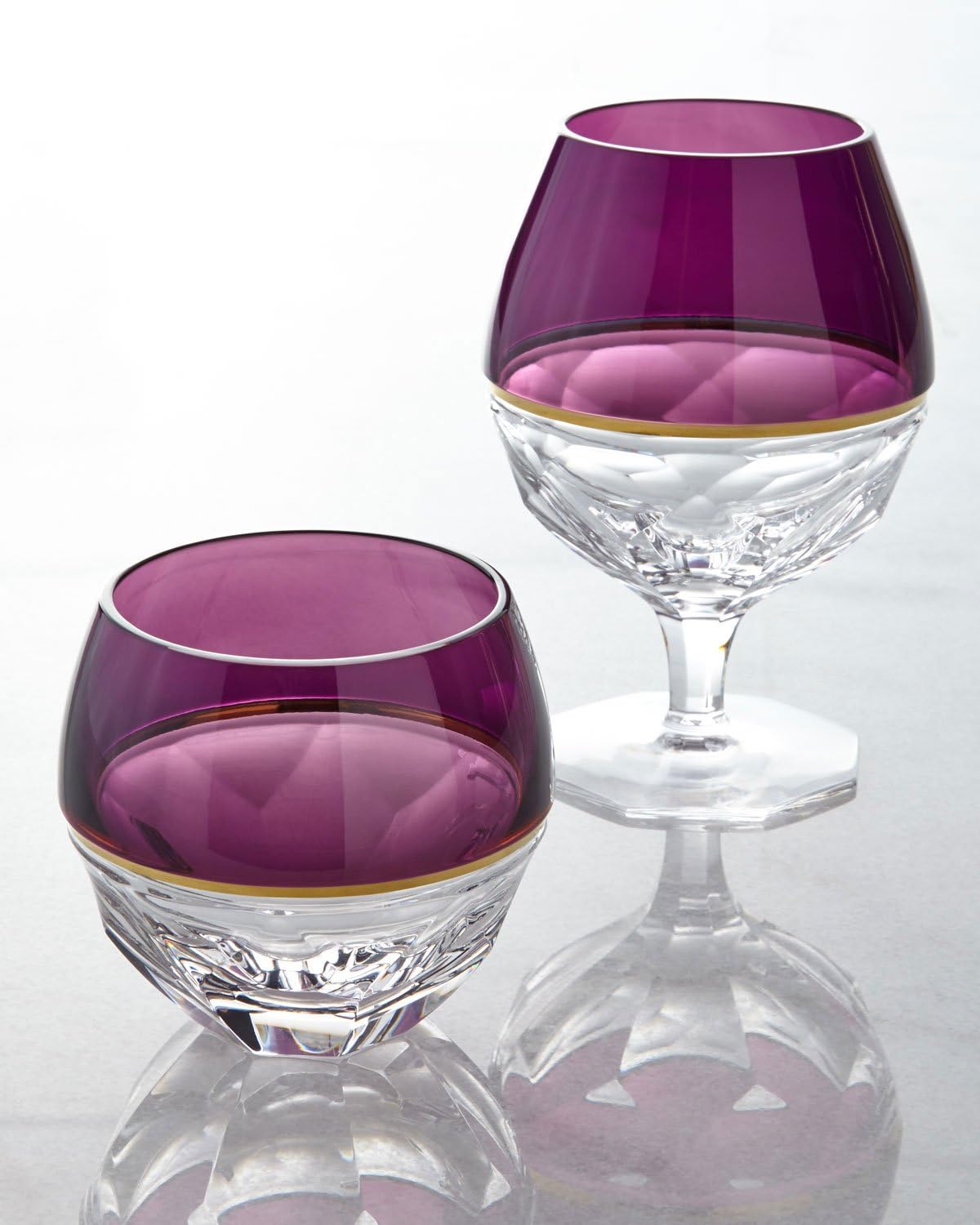 Waterford Elysian Amethyst Special Edition Rocks Glass, Pair