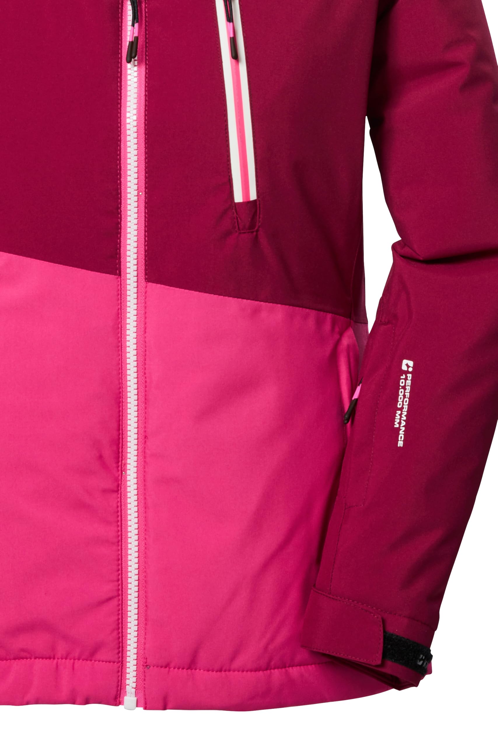 Killtec Mädchen Ksw 331 Grls Ski Jckt Skijacke/Funktionsjacke mit Kapuze und Schneefang