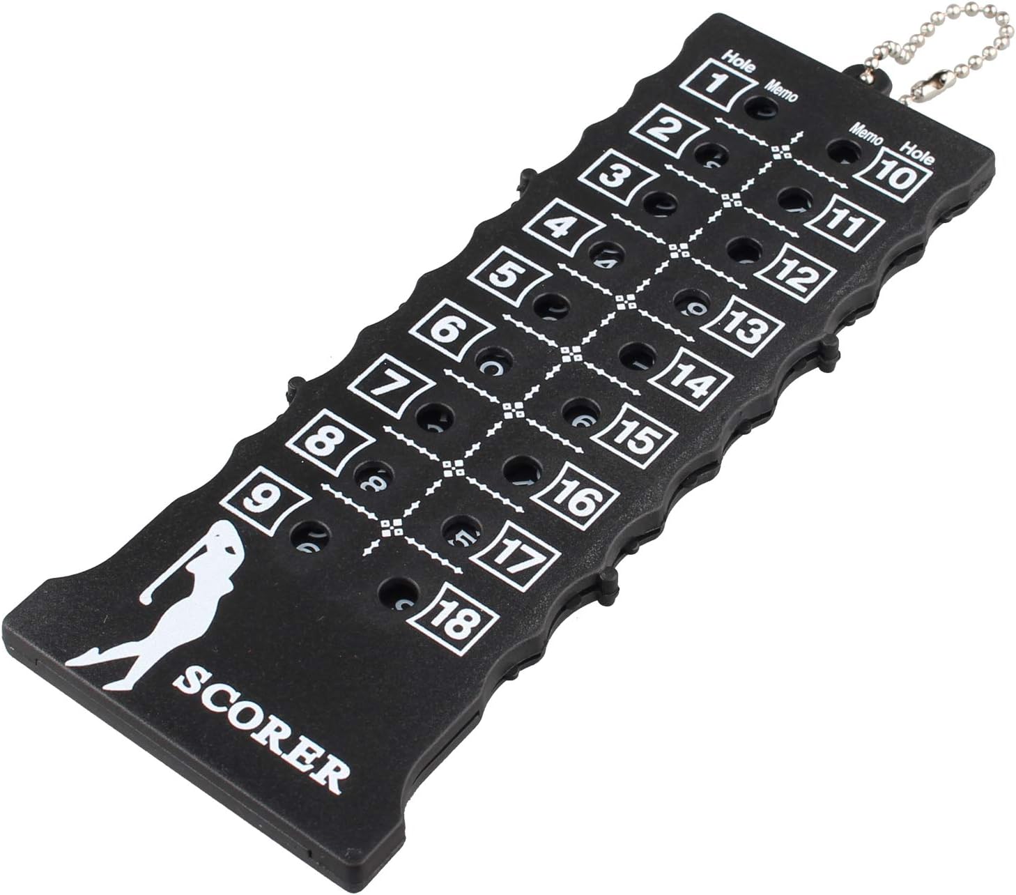 Futheda Golf Scoreboard, Portable Plastic Score Card Counter Golf Training Practice Competition Accessory - Image 3