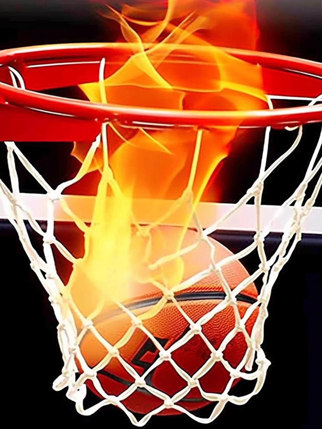 Theshai 5D Diamond Art Kits Basketball, Diamond Art Sport