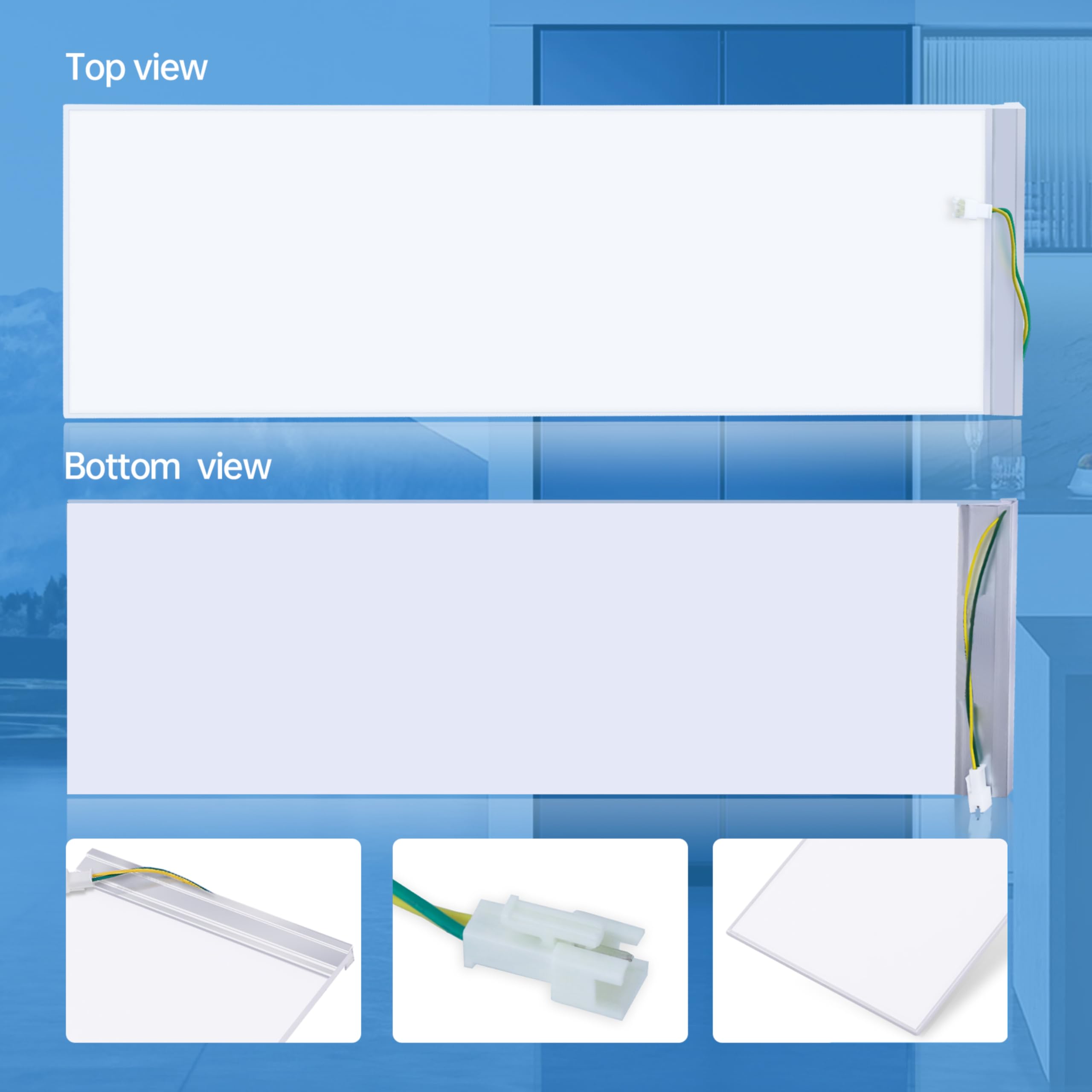 W11048980 Zestaw oświetlenia LED do lodówki W11470191 W11455230 W11032355 W11032353 Pasuje do lodówki Whirlpool WRQA59CNKZ KitchenAid KRQC506MPS00, 10 lat produkcji