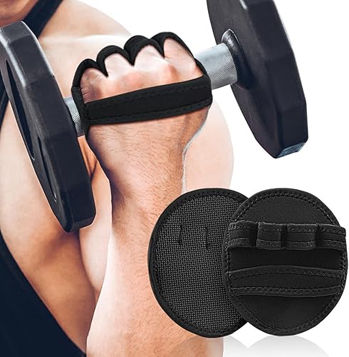 Miniatura 8 de Guantes de gimnasio para levantamiento de pesas, almohadilla de agarre de entrenamiento para hombre y mujer, fitness, levantamiento de pesas,