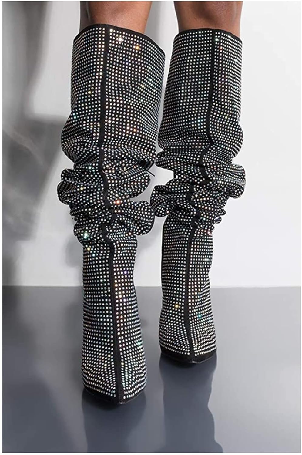 Knee Boots Steve Madden Diamante Boots Buy Women's Diamond
