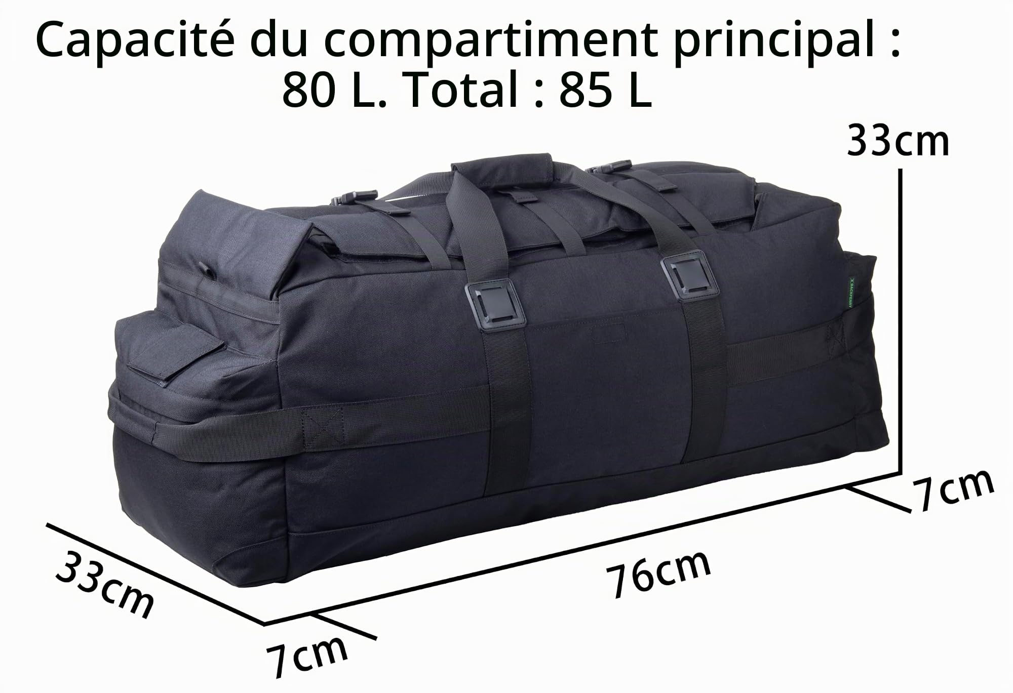 Grand Sac à Dos Militaire. Sac à Dos de l'armée avec Cadre Interne Compatible Hydratation et Molle Chargement Supérieur et Frontal pour Le Camping Sauvage la Randonnée la Randonnée 60L