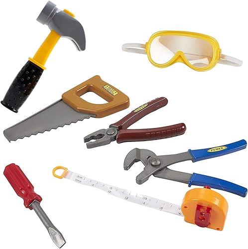 Miniatura 2 de Mizzuco Disfraz de trabajador de la construcción para niños, juego de rol, kit de disfraz de trabajador de simulación para Halloween