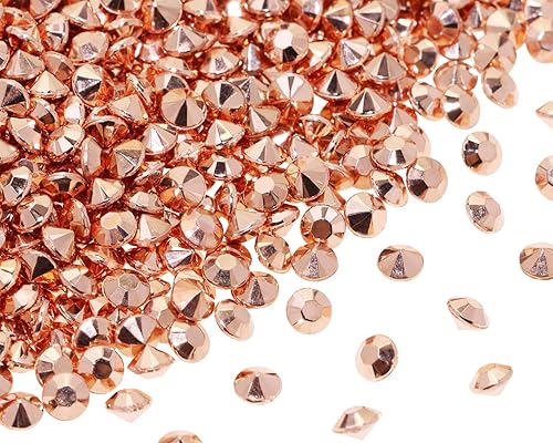 Miniatura 1 de ONLYKXY Decoración de mesa de boda con forma de gema de diamante acrílico, confeti de cristal para despedida de soltera, decoración de fiesta,