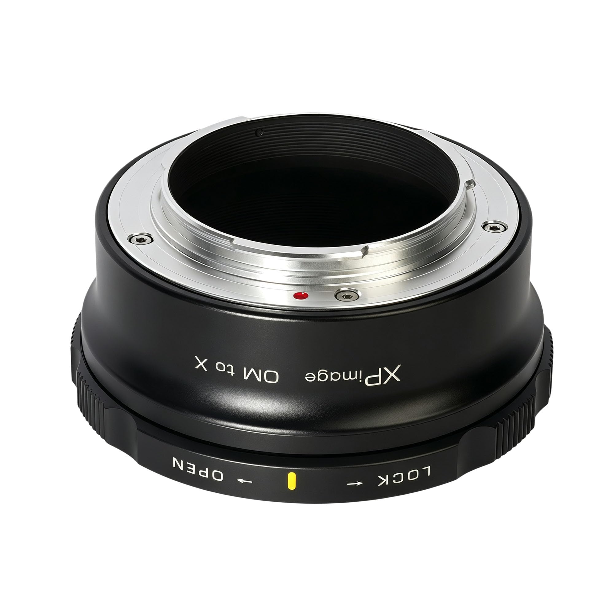Adattatore per obiettivo Olympus OM Zuiko su fotocamera Fujifilm X