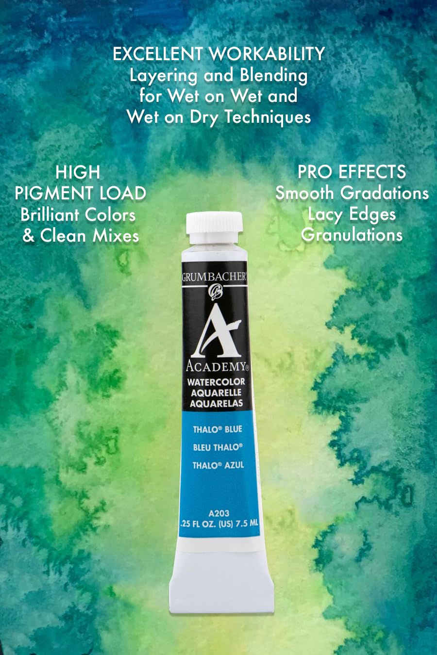 Grumbacher Academy Pittura Ad Olio 150 Ml, Alizarin Crimson, Colore Rosso Intenso - 3