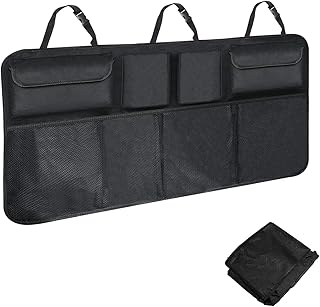 HSXDTK Car Boot Organiser for Mercedes G-Class W463, Car Storage Bag, Waterproof Multifunctional Car Boot Bag