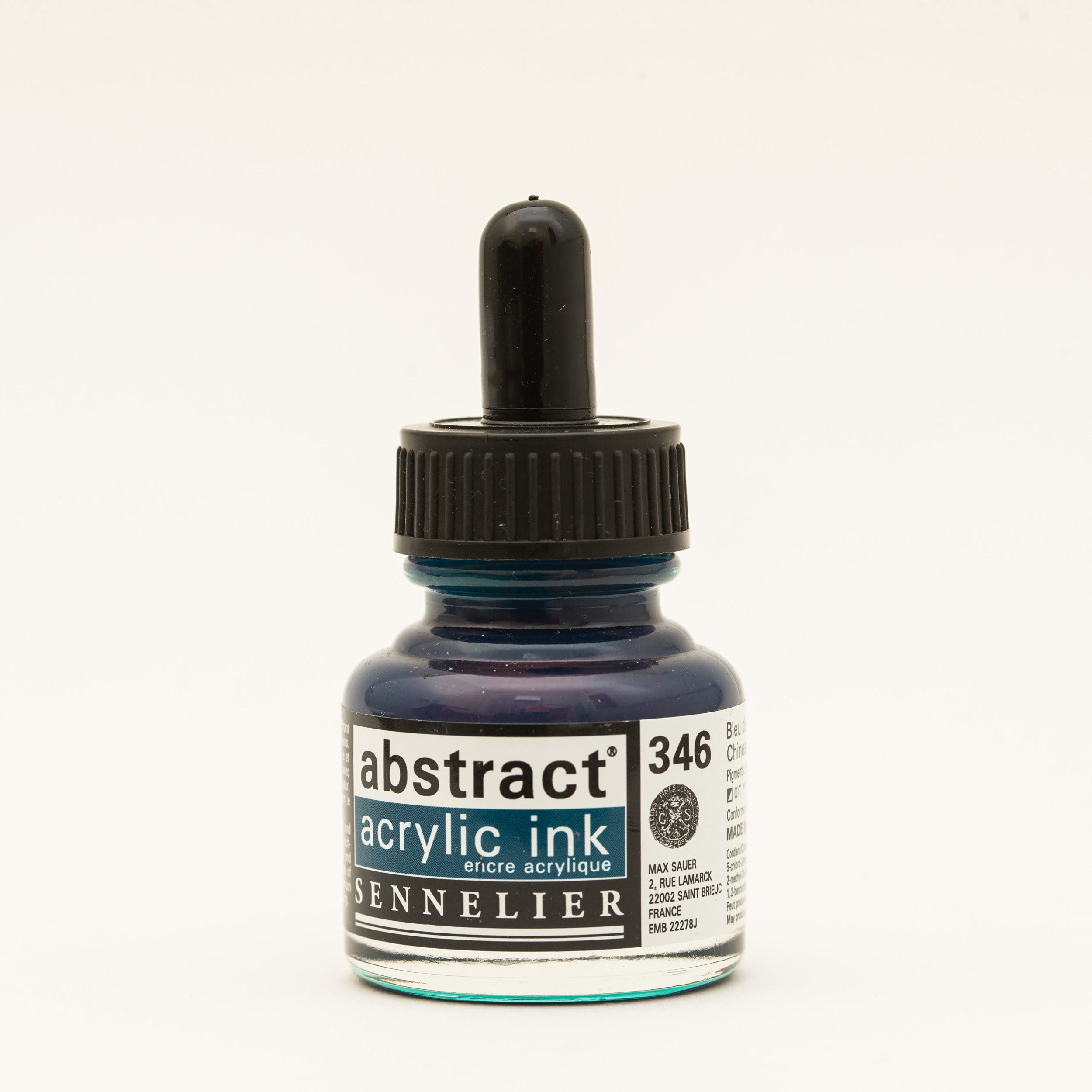 SENNELIER ABST ACR INK 30ML CHINESE BLU