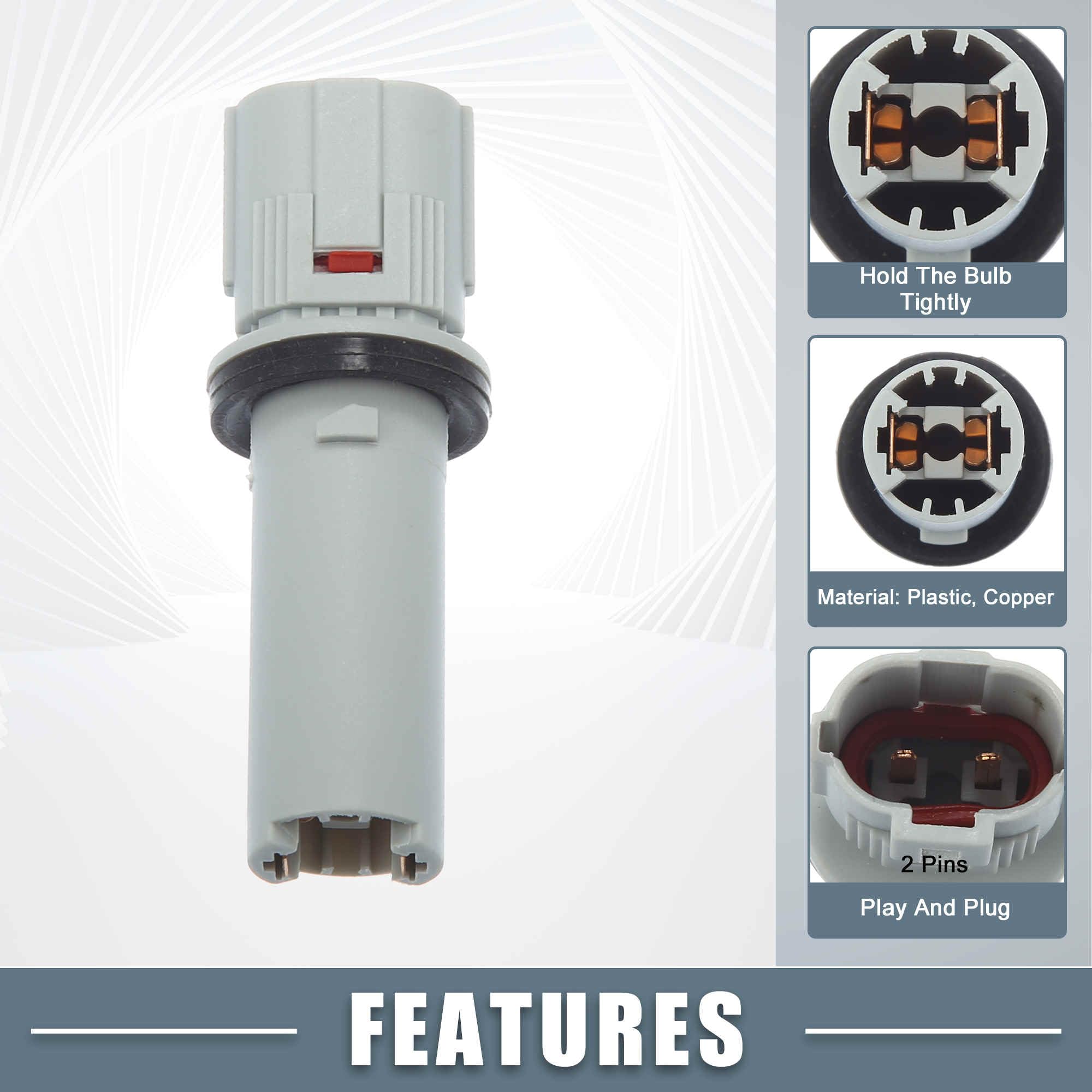 Amazon.com: A ABSOPRO High Mount Stop Light 3rd Brake Light Socket