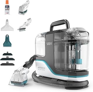 Vax SpotWash Max Pet-Edition Fleckenreiniger Leistungsstarker Teppich-und Polsterreiniger Gerät mit SpinScrub-Technologie, 2,8L XL-Tank, Tiefenreinigung für Haustiere, Sofas und Hartböden