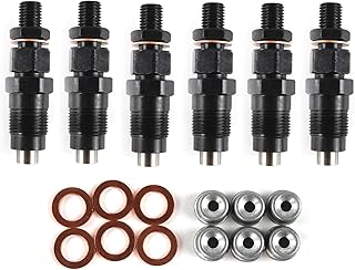 TD42 TD42T 6PCS Diesel Fuel Injector Compatible with Nissan Patrol GQ Y60 GU Y61 4.2L Aftermarket Parts