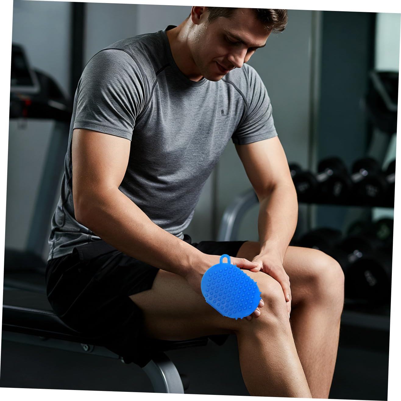 Veemoon 4-Teiliges Handmassagegerät Mit Rollenkugeln Massagehandschuhe Zur Faszien- Und Muskelentspannung – 360° Drehbare Metallkugel – Tragbares Massagegerät Für Den Ganzen Körper
