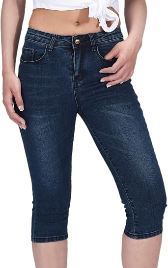 Amazon.com: PHOENISING Pantalones vaqueros ajustados, cómodos y ajustados,  para mujer : Ropa, Zapatos y Joyería