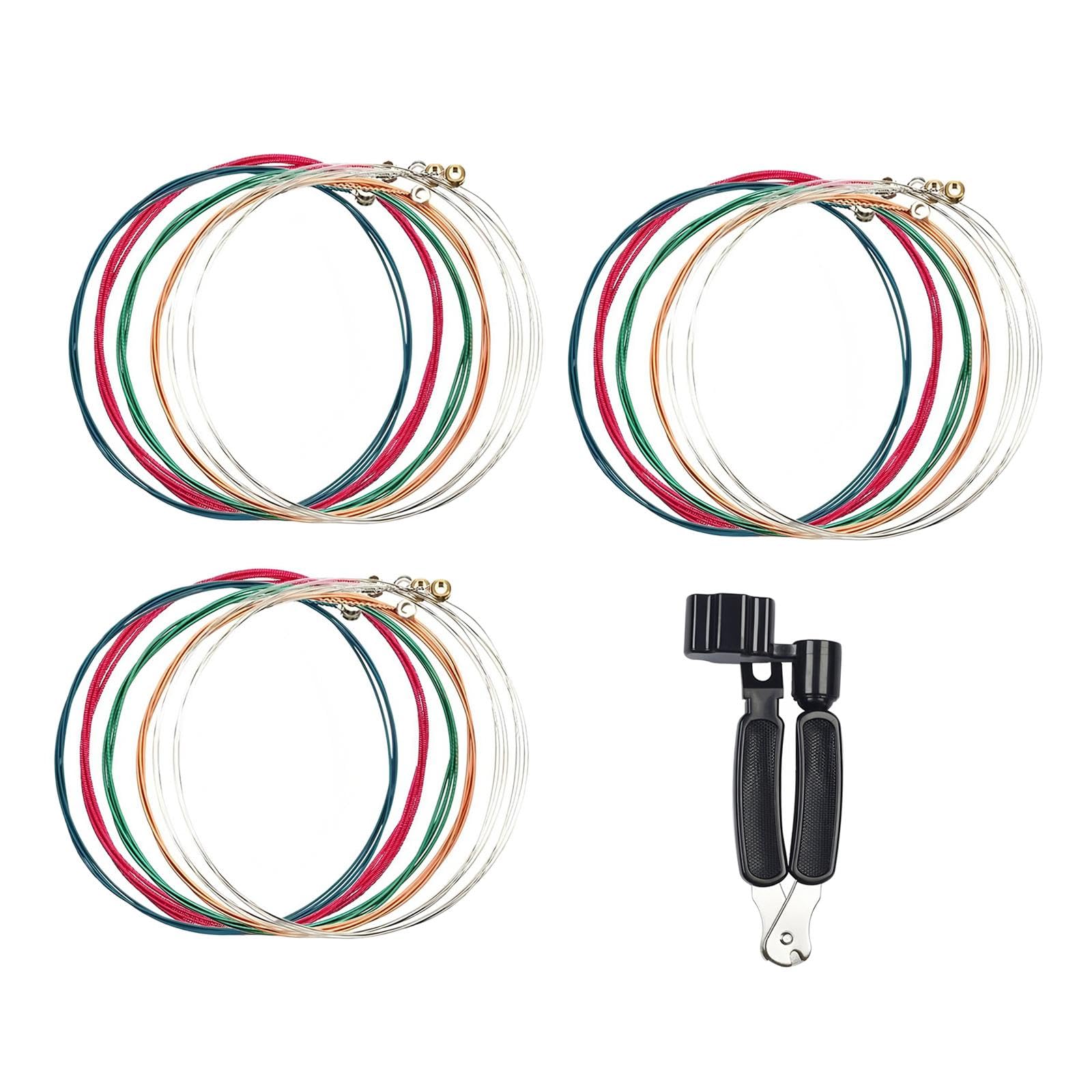Acoustic Guitar Strings Professional Durability Versatile Guitar Accessories Style B-picture-17
