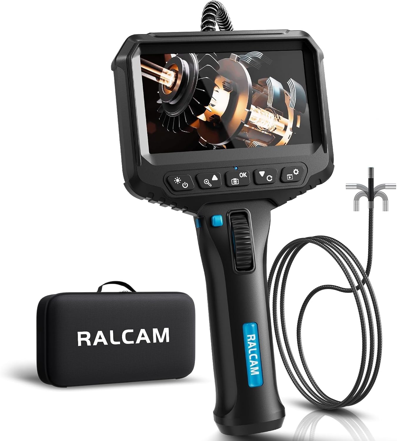 スコープ　カメラ Amazon.co.jp: Ralcam (ラルカム) 関節式ボアスコープ 内視鏡カメラ