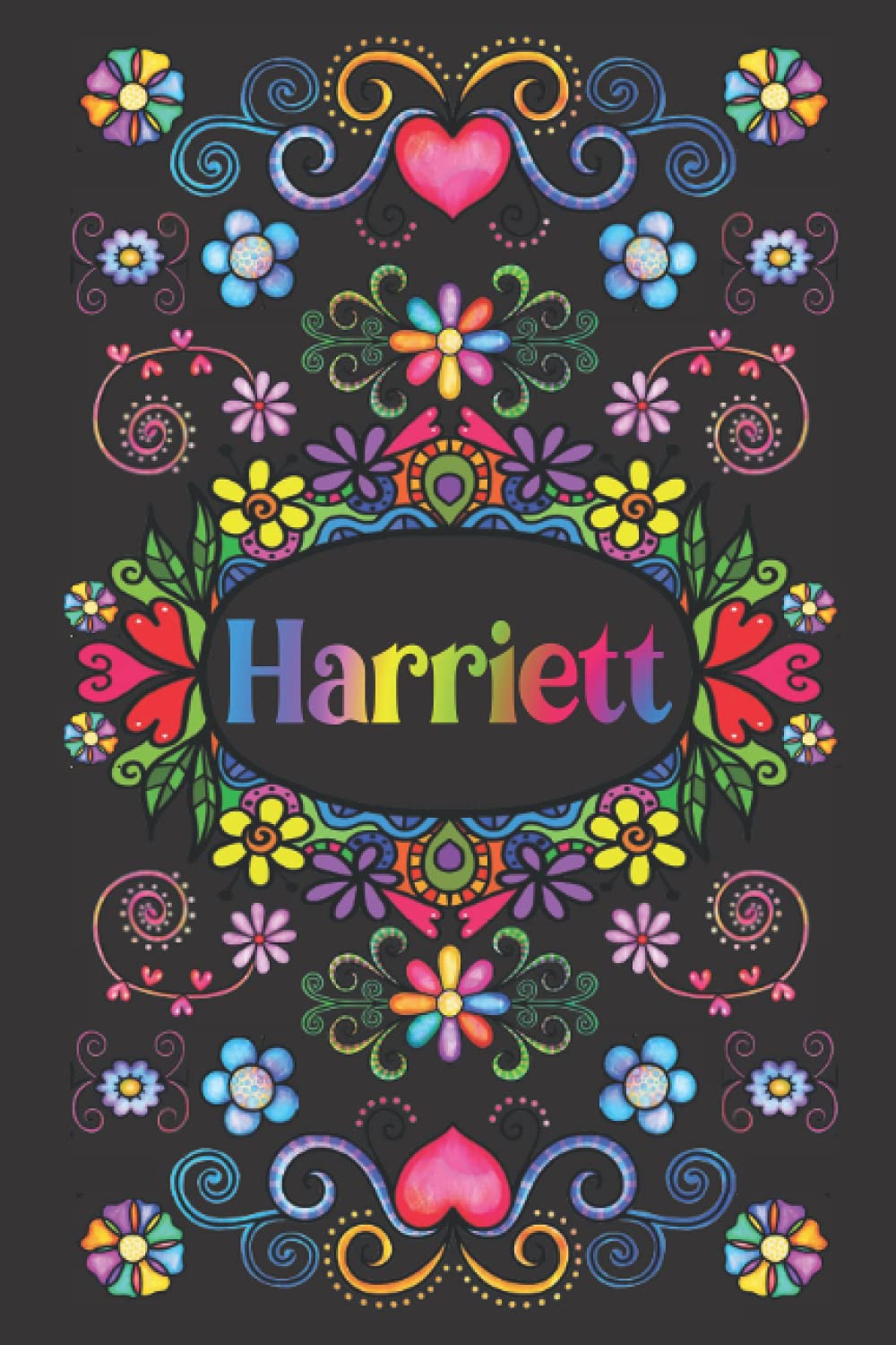 CADEAU PERSONNALISÉ AU NOM DE HARRIETT: Magnifique Journal Ligné Pour Harriett