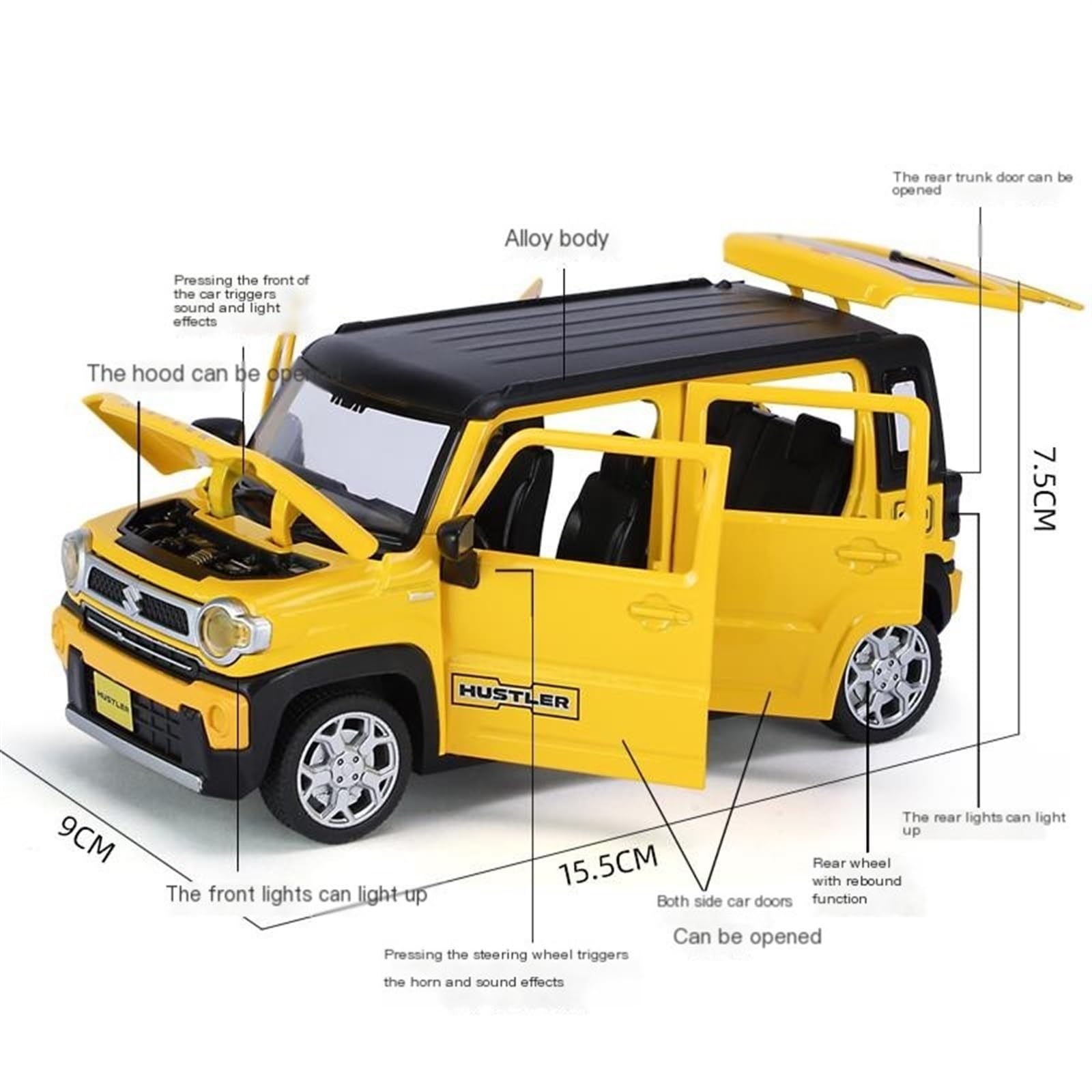 Amazon.co.jp: ミニカー スケールモデルカー 1/22 に適合 スズキ