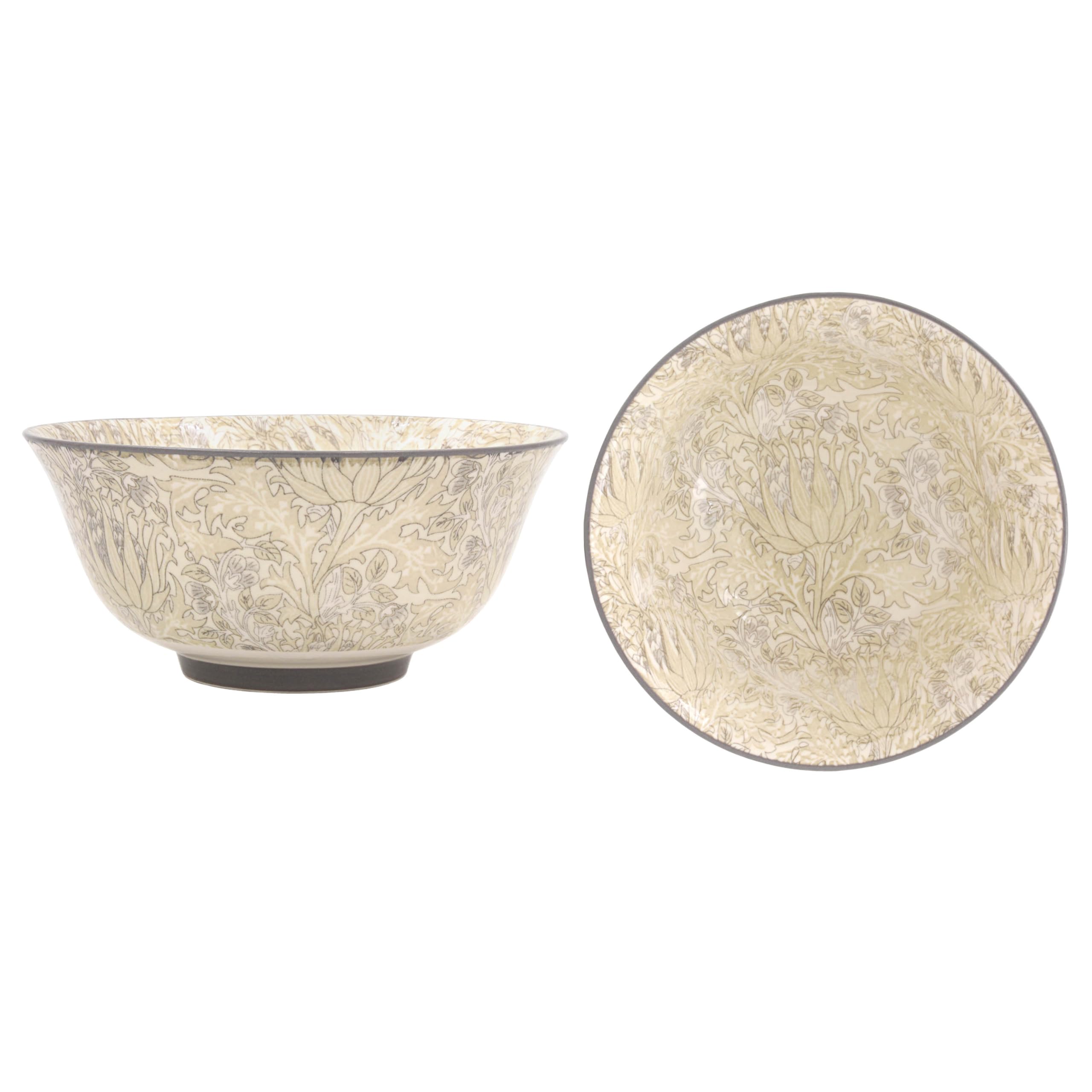 The Leonardo Collection William Morris Artichoke Bowl 15cm for Home & Kitchen | BPA Free Lightweight Bowl for Kids & Adults | Durable Bowls for Salad, Pasta, Cereal & Daily Food Prep