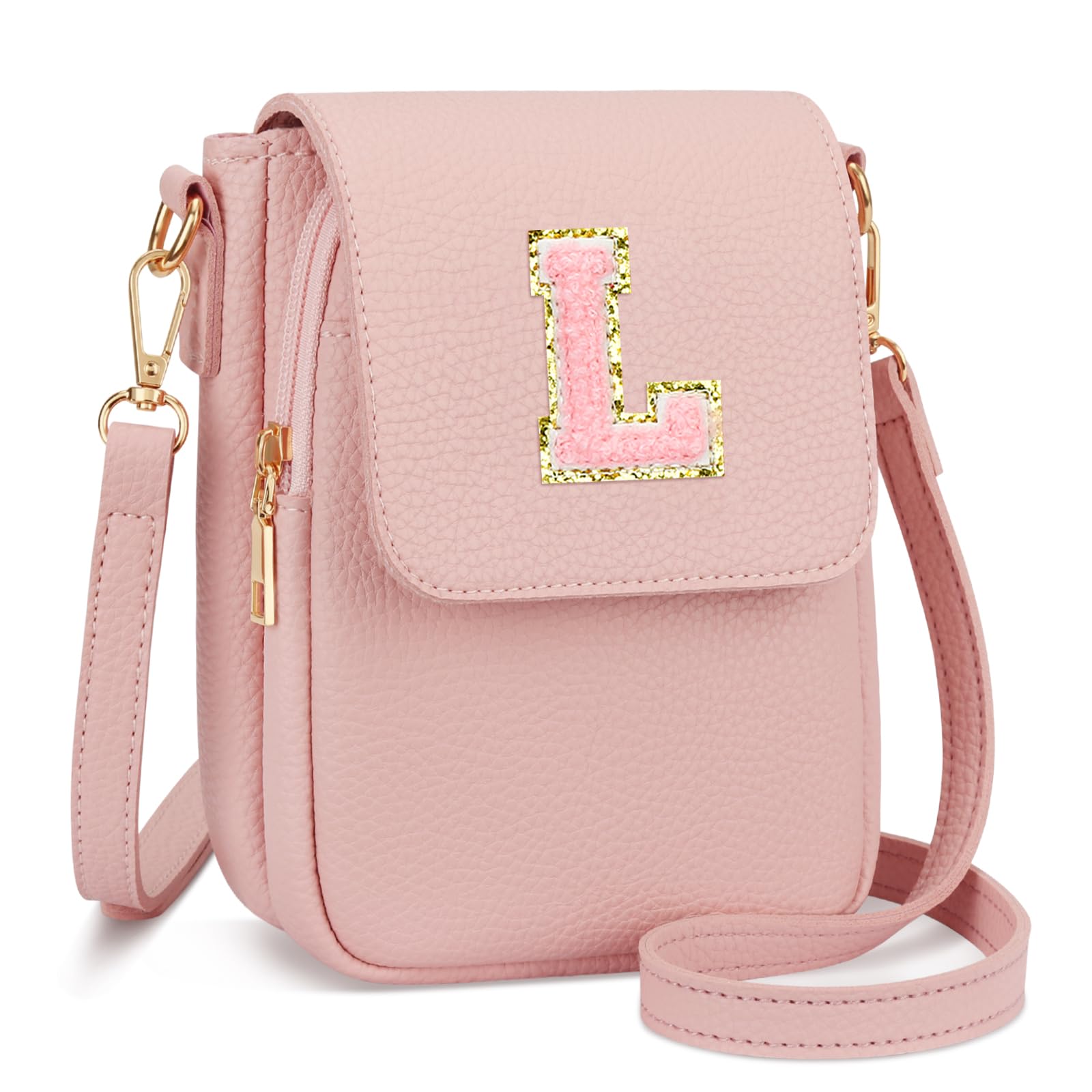 Gift for Girls Small Initial Cell Phone Purse Birthday Gift