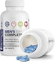 Vista 6 de Bronson ONE Daily Multivitamínico Completo Multimineral para Hombres 50+, 360 Tabletas