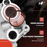 Vista 6 de A-Premium Bomba de aceite compatible con Chevrolet Equinox, Traverse, Impala y GMC Terrain, Acadia y Buick Enclave y Cadillac SRX, CTS y Saab 9-3