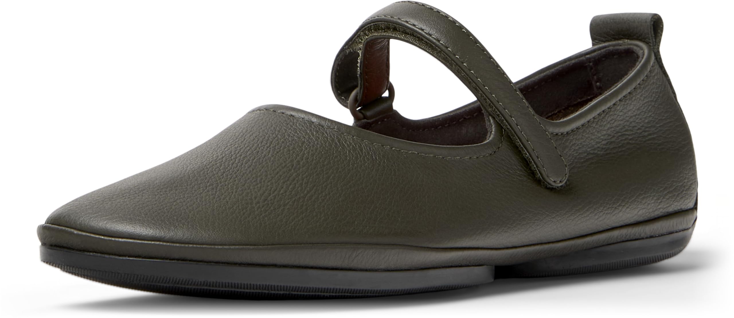 Camper Women's Right Nina-k201365Mary Jane Shoe, Dark Green 031, 2 UK