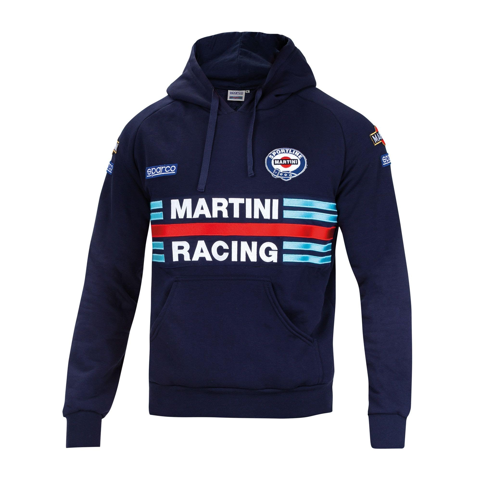 Sparco Martini Racing Unisex-Sweatshirt für Erwachsene, bunt, Small