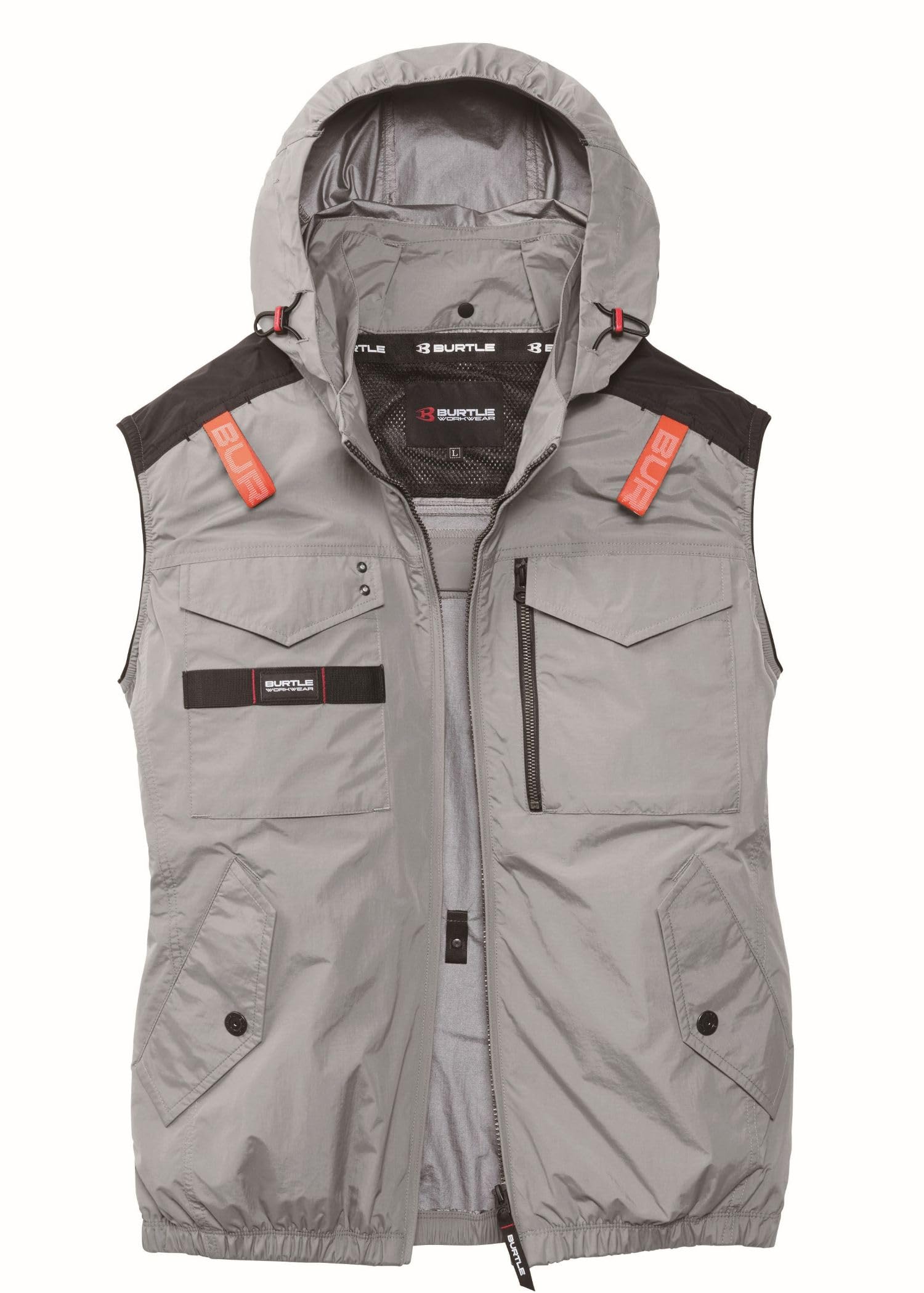 (41) 4つ穴空調服 バートル AC1154 アッシュグレー 3XL Amazon.co.jp: BURTLE バートル 春夏用 エアークラフトタクティカル