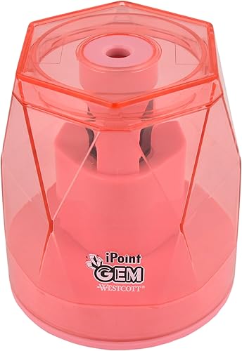 Miniatura 10 de Westcott iPoint GEM - Sacapuntas con batería, color morado (00576)